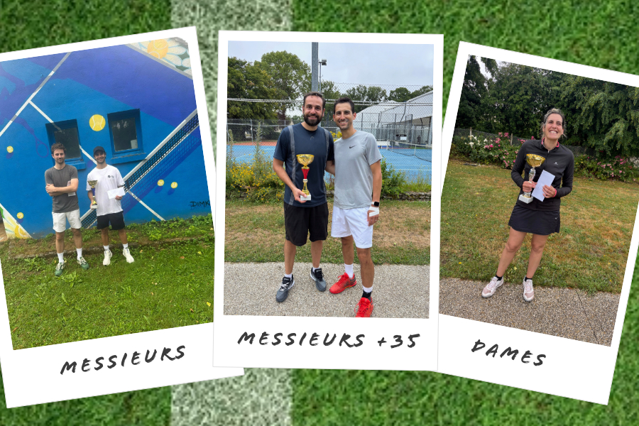 Resultats tournoi de Tennis 2025