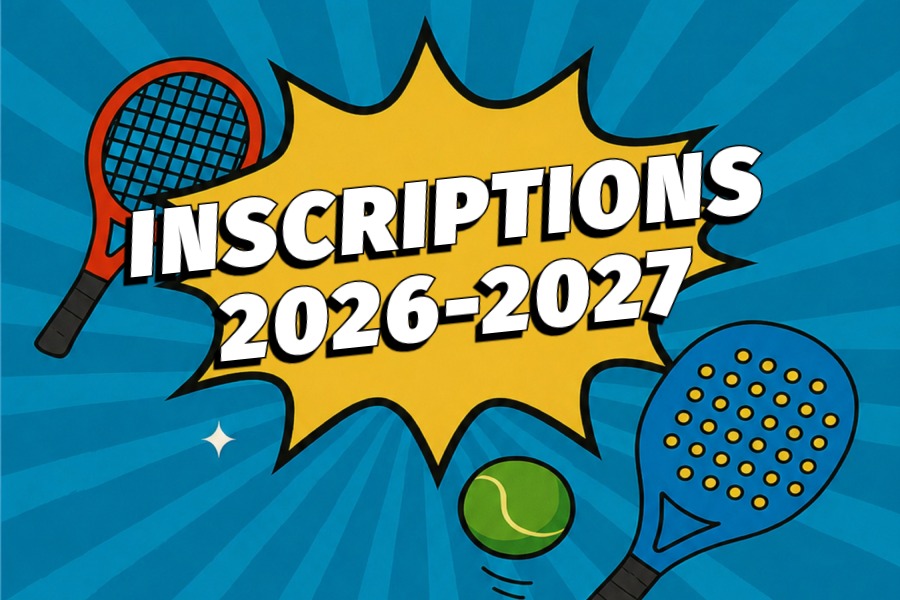 Inscriptions pour la saison 2026 / 2027 – Sessions de Juin