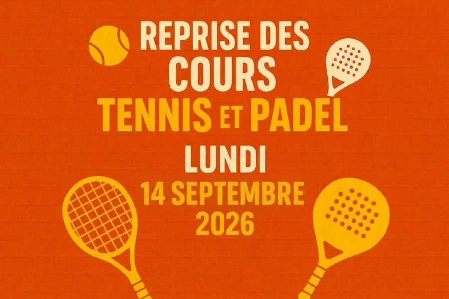 Reprise des cours 2026 / 2027