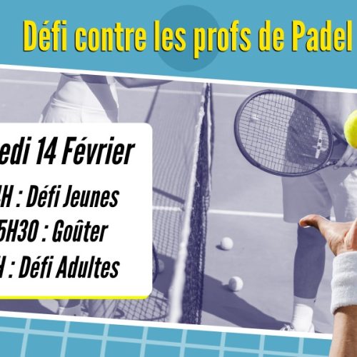 Animation « Défi contre les profs » – Samedi 14 Février 2026