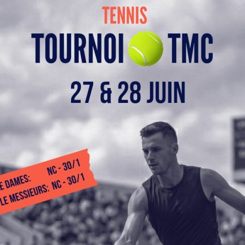 Tournoi Tennis TMC – 27 & 28 Juin 2026