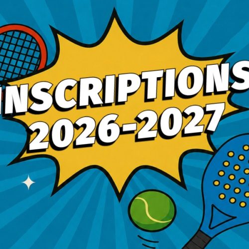 Inscriptions pour la saison 2026 / 2027 – Sessions de Juin